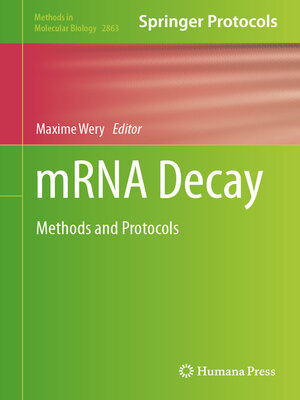 cover image of mRNA Decay